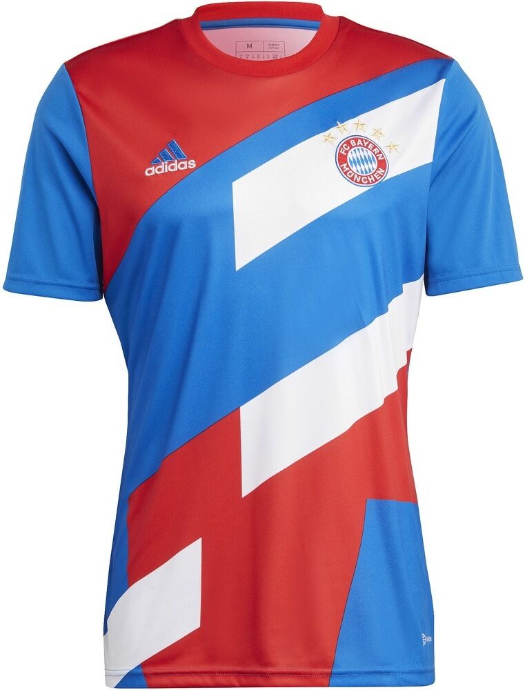 adidas Maglia Pre-Match FC Bayern München - Adulto - Xl;m;s;xs;l - Blu