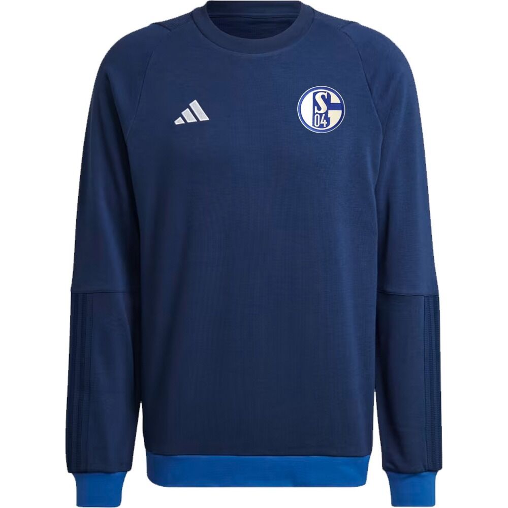 adidas Fc Schalke 04 Felpa - Adulto - S;m;l - Blu