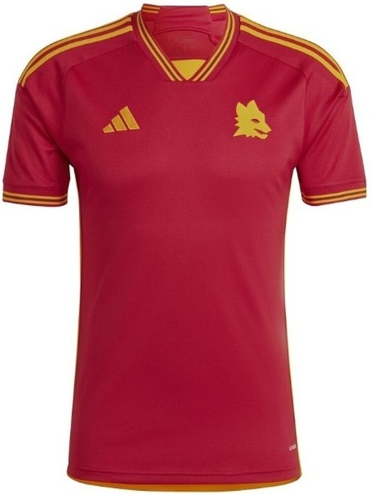 adidas Maglia As Roma Home 2023/2024 - Adulto - M;xs;s;l;xl;2xl - Rosso