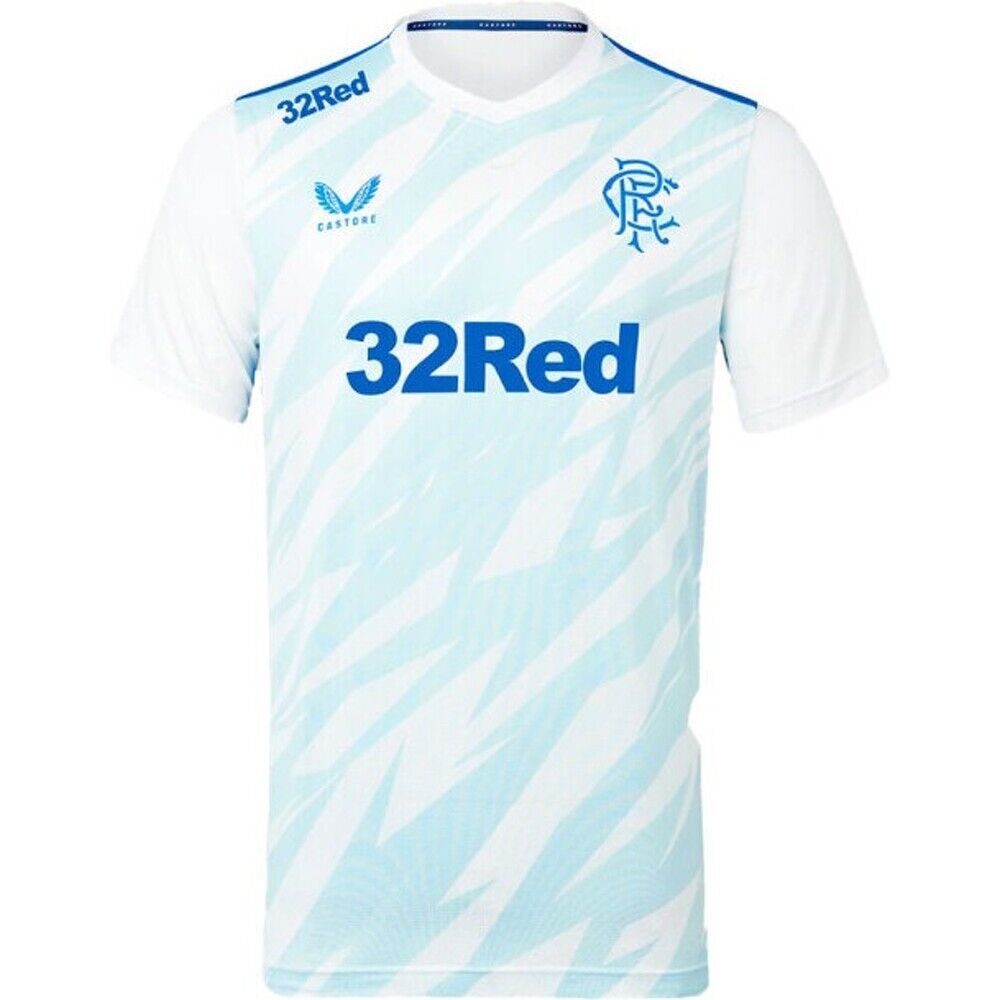 Castore Glasgow Rangers Fc Pre Match 2023/2024 - Adulto - M;l - Bianco