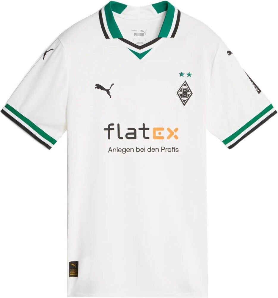 Puma Borussia Mönchengladbach Maglia Home 2023/24 - Donna - Xs;xl;l;s;2xl;2xs;m - Bianco