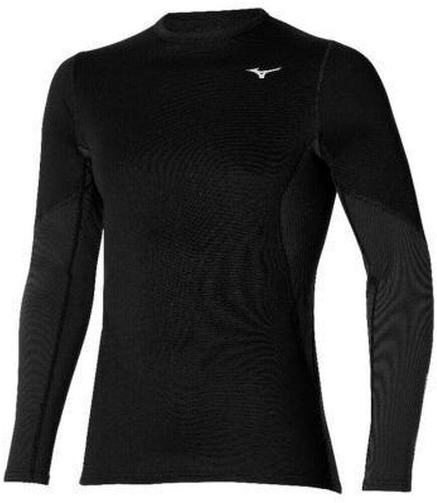 Mizuno Maglia Breath Thermo Merino Wool - Uomo - S;xl;m;l - Nero