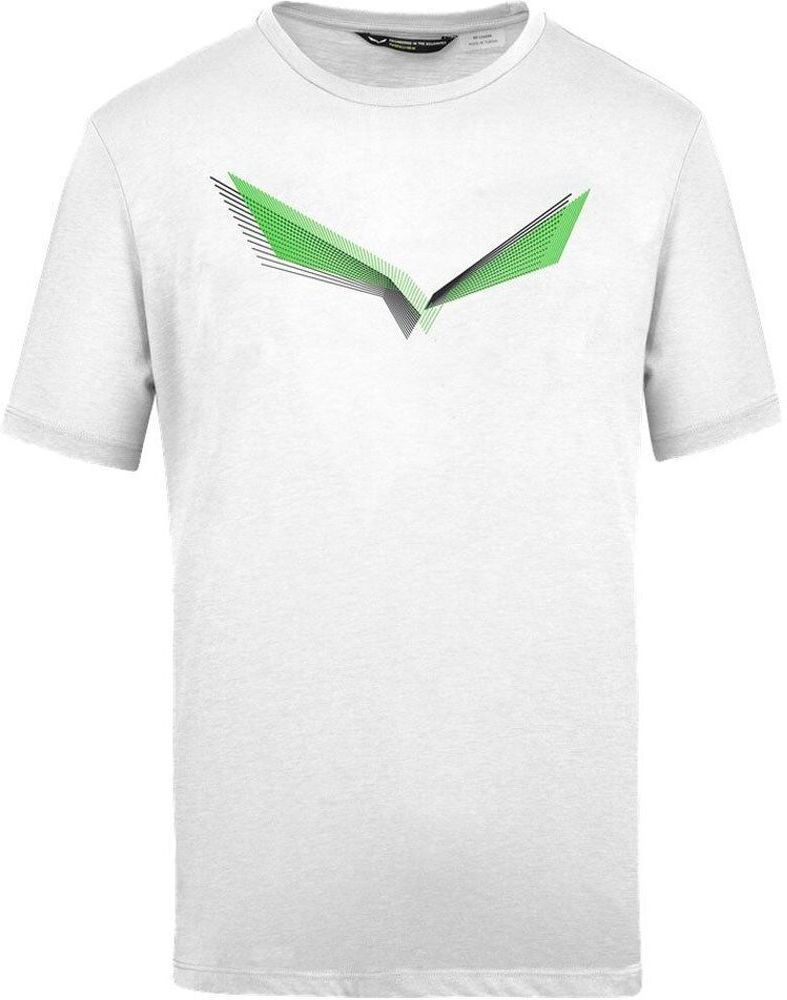 Salewa T-Shirt Lines Graphic Dryt-Shirt - Uomo - 54;s;xl - Bianco