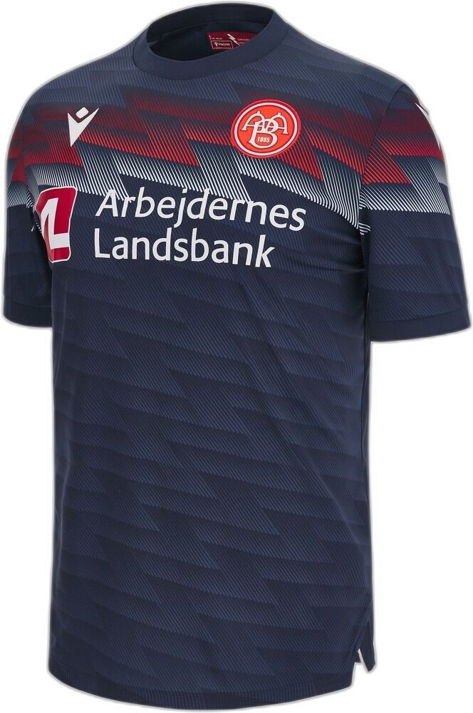 Macron Maglia Away Authentic Aalborg Fc 2023/24 - Uomo - S;m;l;xl;3xl - Blu