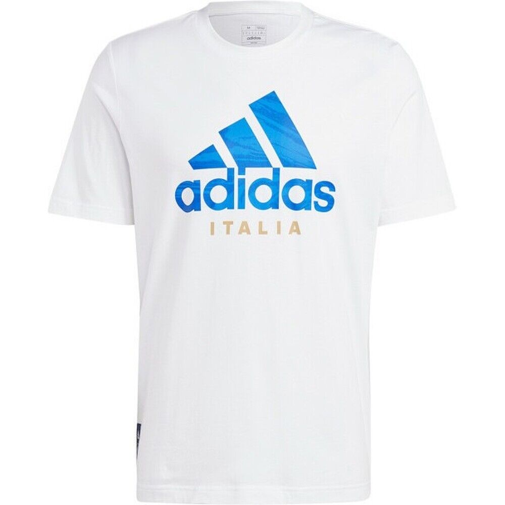 adidas Italia T-shirt Graphic - Adulto - L;m;s - Bianco