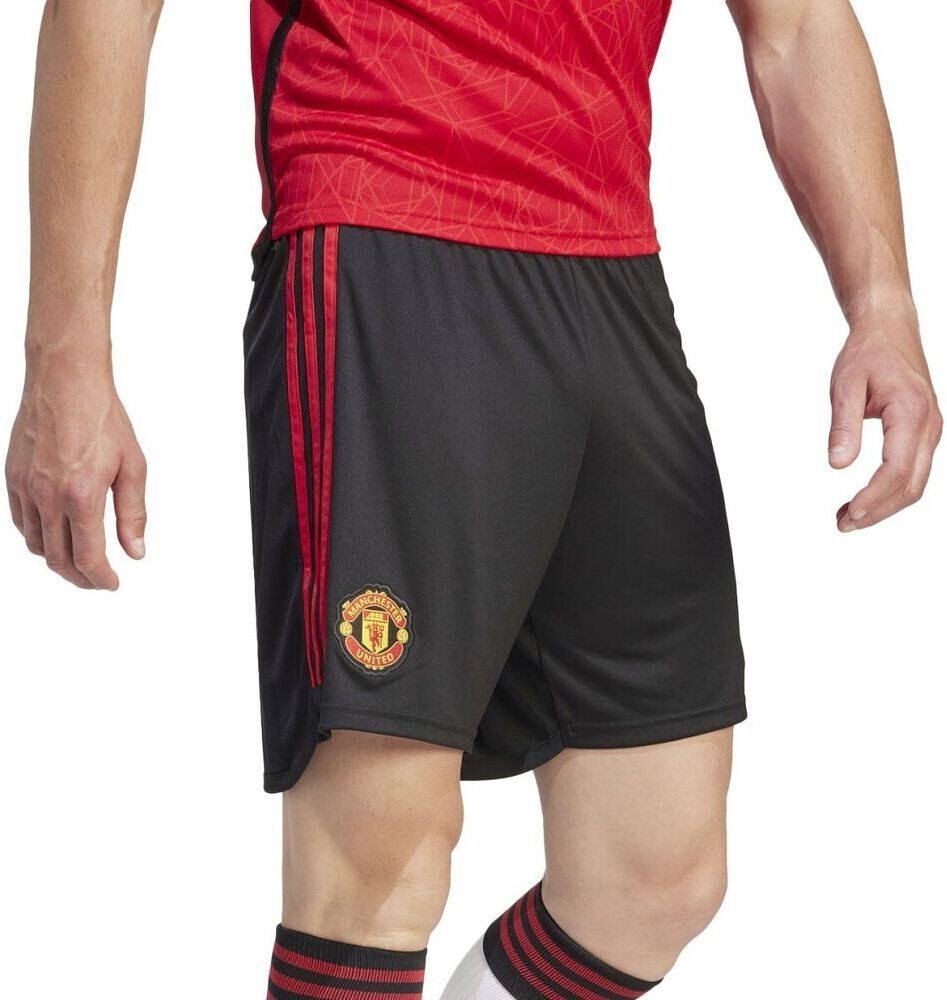 adidas Pantaloncini Home Manchester United 23/24 - Adulto - S;m;l - Nero