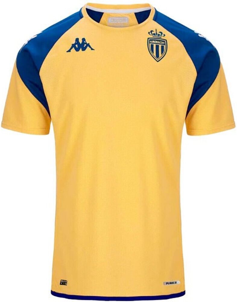 Kappa As Monaco Training 2023/2024 - Adulto - M;xl;2xl;l - Giallo