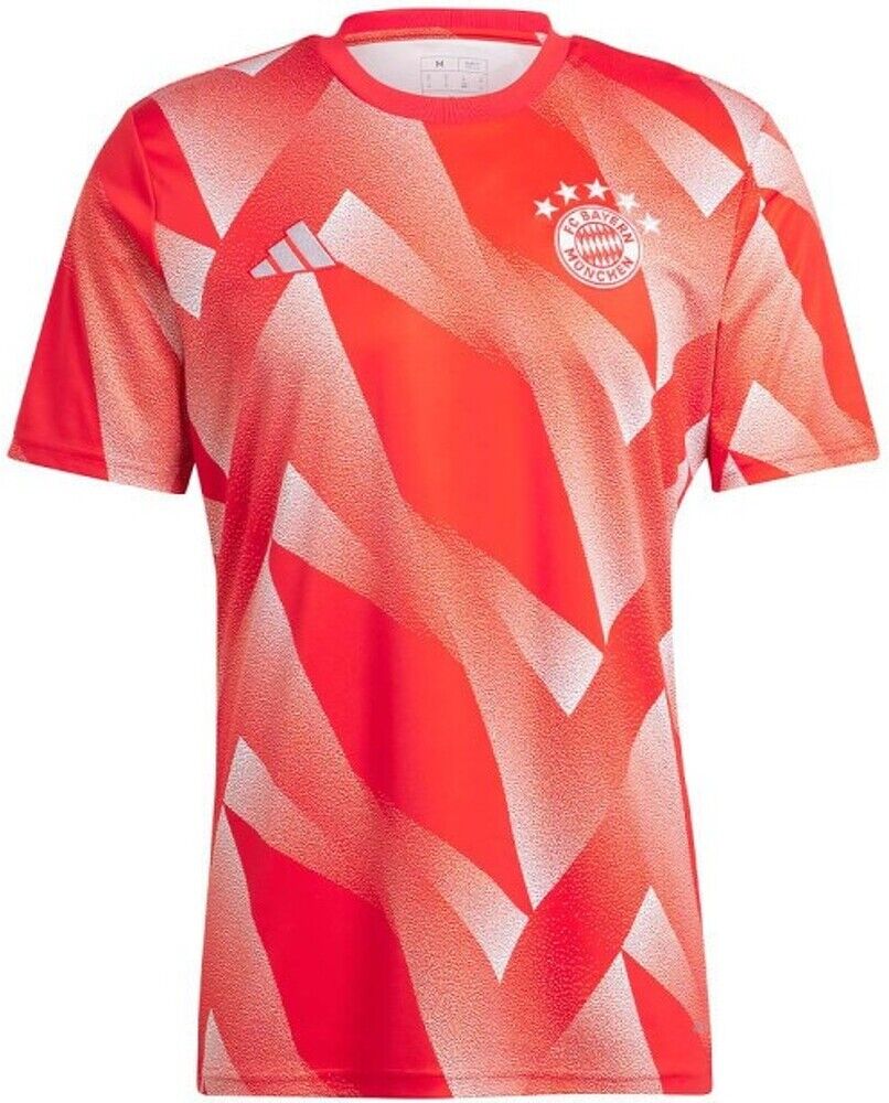 adidas Maglia Riscaldamento Fc Bayern 202023/24 - Adulto - Xs;2xl;s;xl;l;m - Rosso