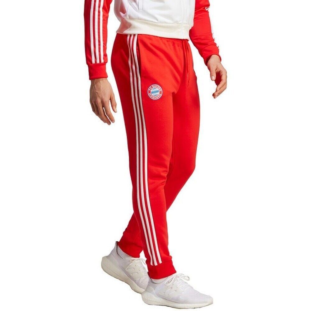 adidas Pantaloni da allenamento DNA FC Bayern München - Adulto - S;xs;m;2xl - Rosso