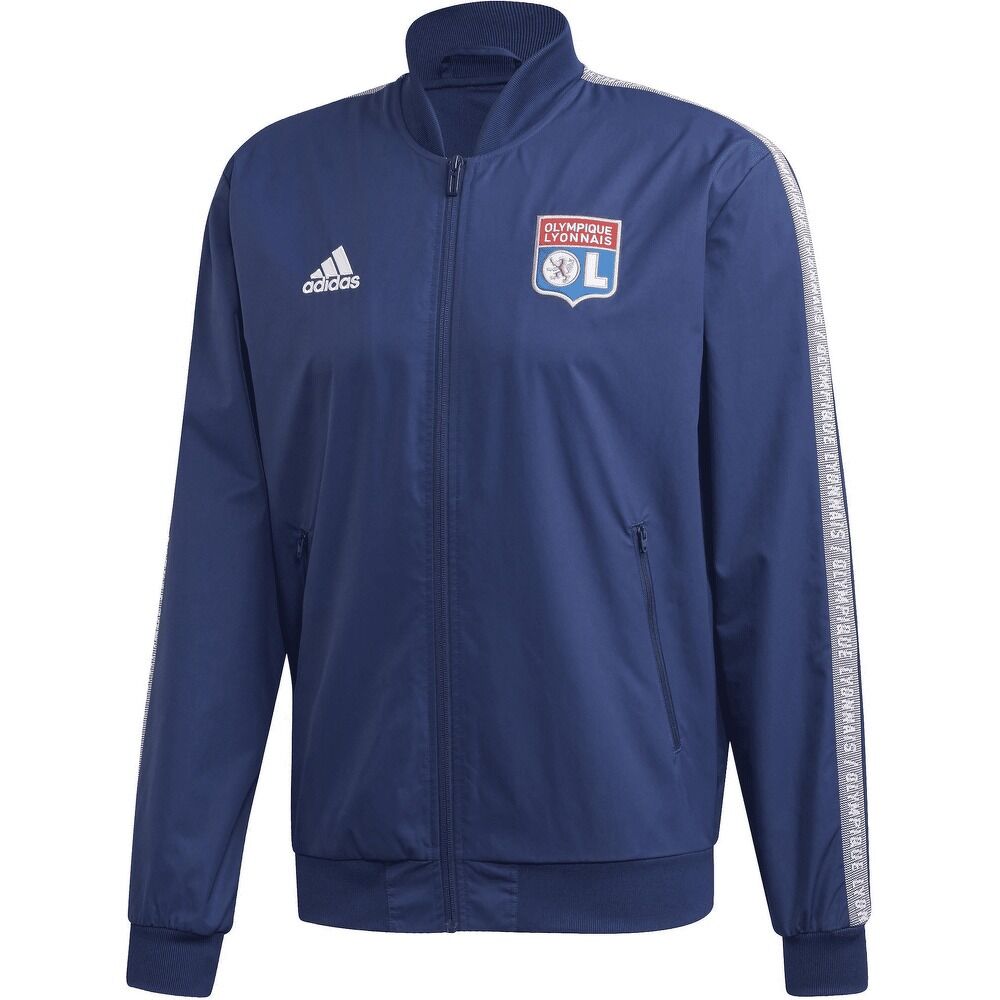 adidas Giacca Anthem Olympique Lyonnais - Uomo - M;s - Blu