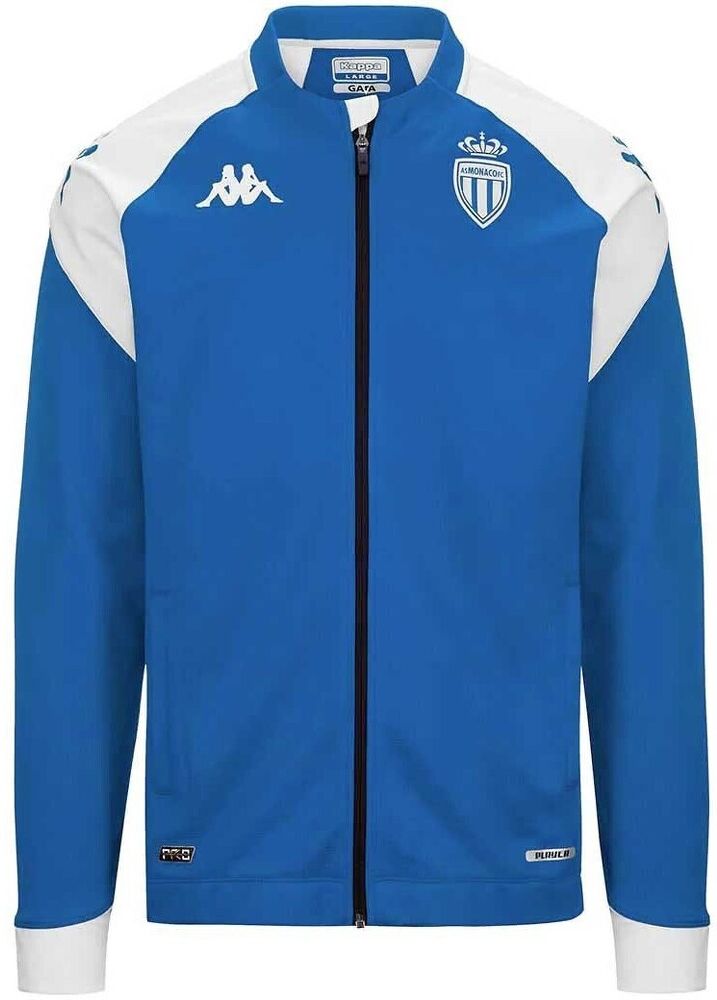 Kappa Felpa Arun Pro 7 As Monaco Ufficiale Asm Foot - Uomo - M;s - Blu