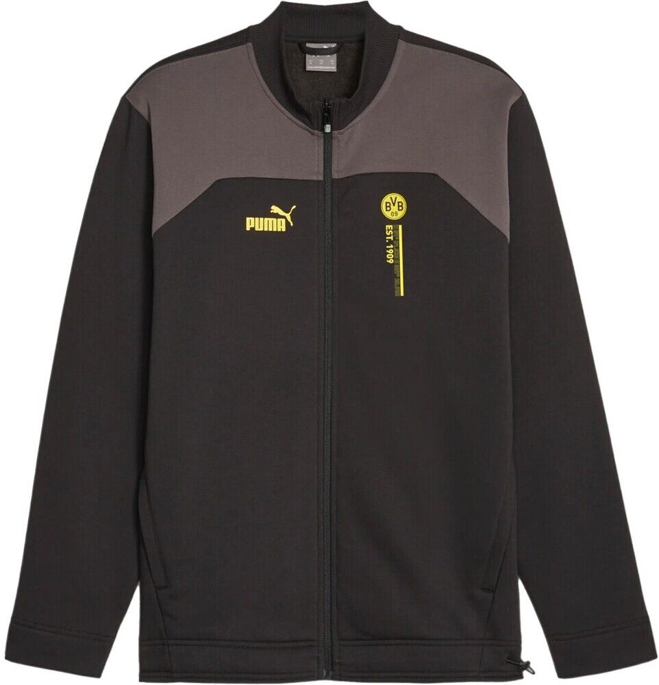 Puma Bvb Ftblculture Track Giacca - Adulto - M;l - Nero