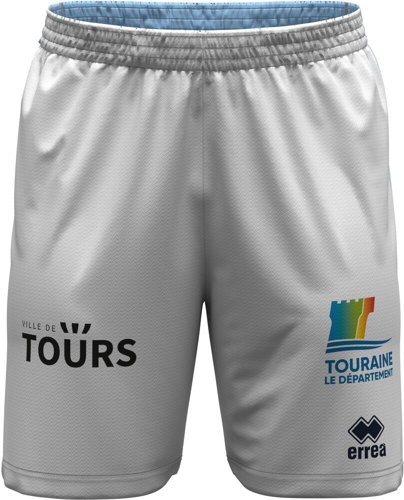 Errea Pantaloncini Away Tours 2023/24 - Uomo - Xl - Bianco