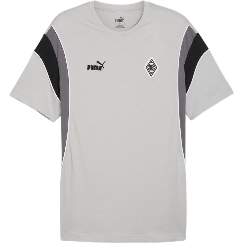 Puma Borussia Mönchengladbach Archive T-Shirt - Adulto - S;m;l - Grigio