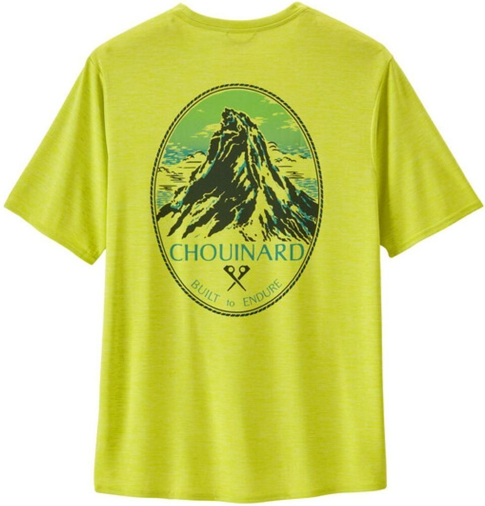 Patagonia T-Shirt Capilene Cool Daily Graphic - Uomo - S;m - Giallo