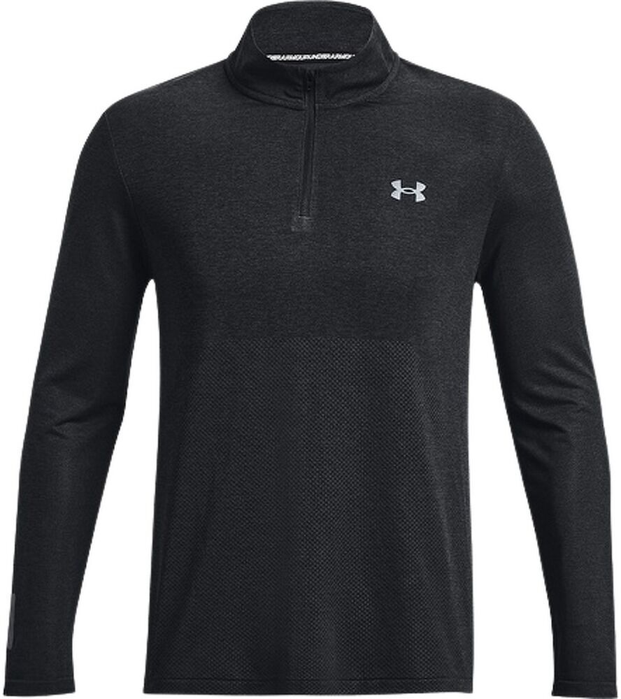 Under Armour Ua Seamless Stride 1/4 Zip - Uomo - L;s;xl;m - Nero