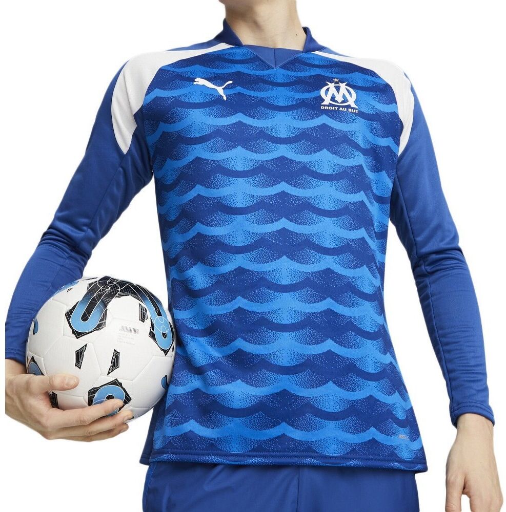 Puma Om Maglia Pre Match 2023/24 - Uomo - L;xl;m - Blu