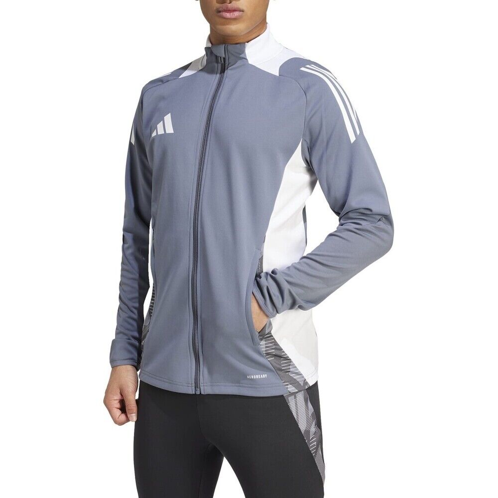 adidas Tiro 24 Competition Giacca Da Allenamento - Uomo - Xs;l;m;xl;s;2xl;3xl - Argento