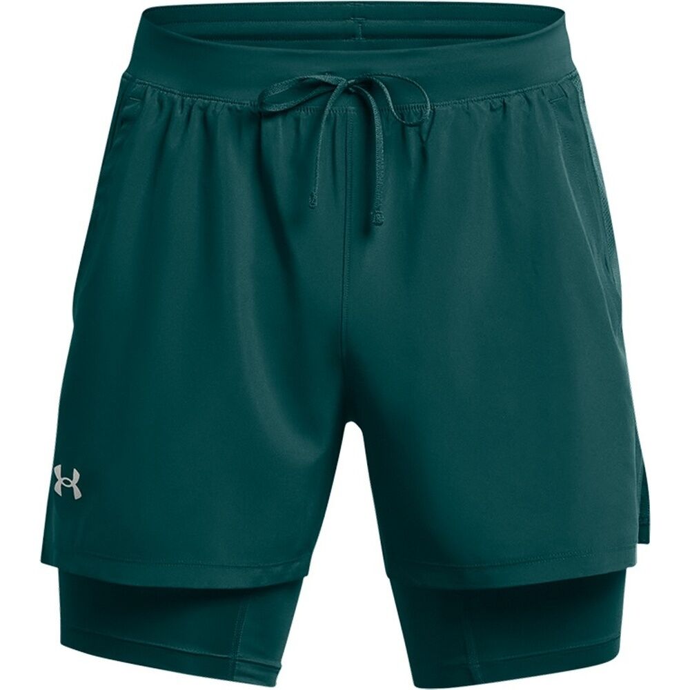 Under Armour Launch 5'' 2 In 1 Pantaloncini - Uomo - L;xl;s - Indefinito