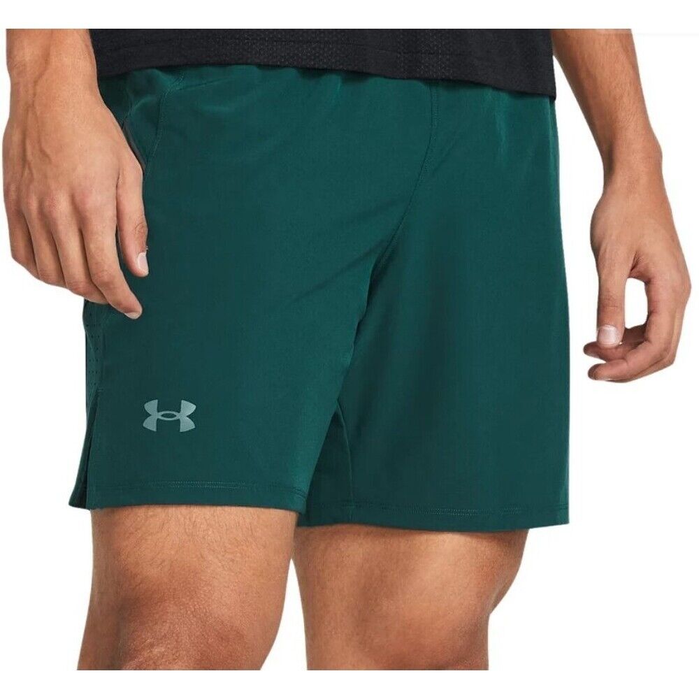 Under Armour Ua Launch Pro 7 Pantaloncini - Uomo - L;m;s - Argento