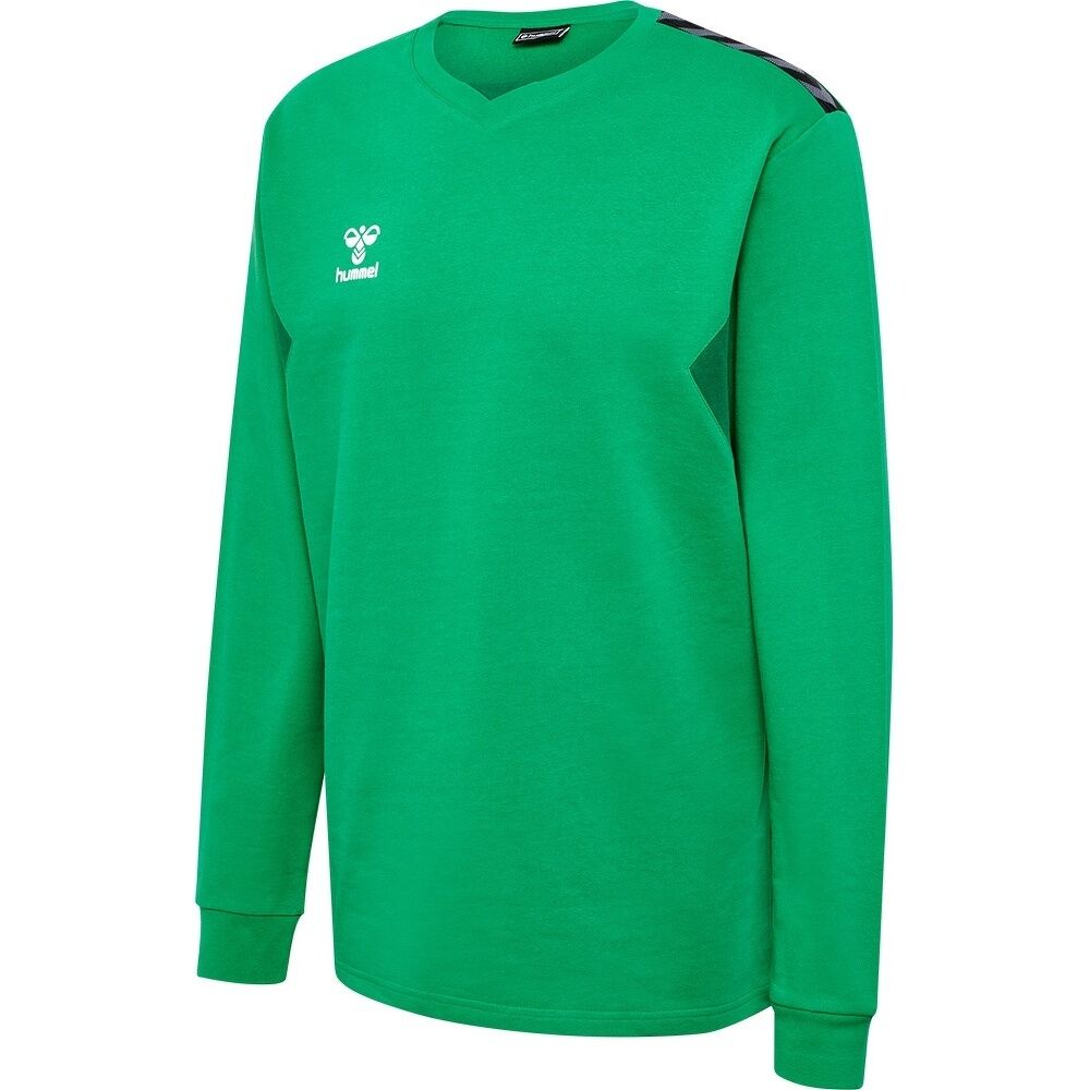 Hummel Hmlauthentic Co Training Sweat - Uomo - Xs;2xl;3xl;l;m;s;xl - Verde