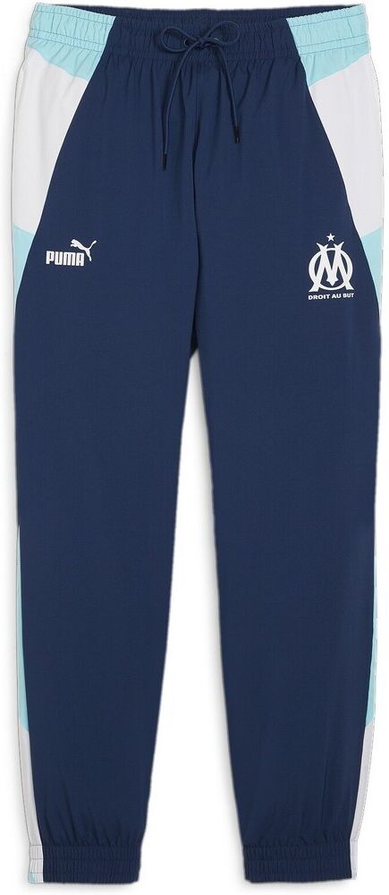 Puma Pantaloni Olympique Marsiglia - Uomo - S;m;l;xl;xs;2xl - Blu