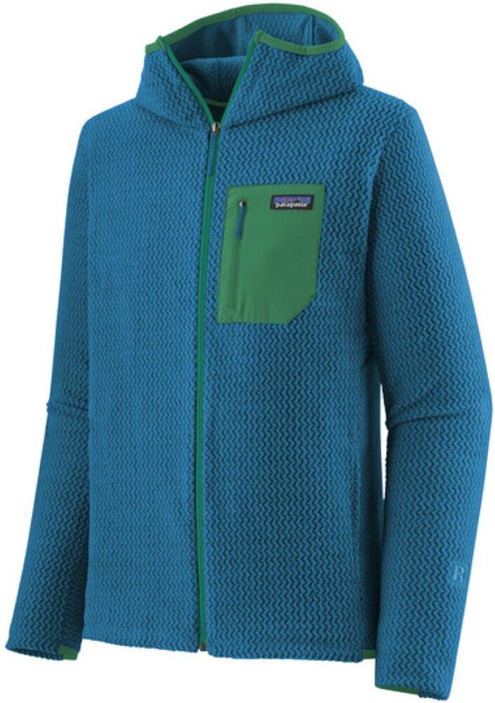 Patagonia Pull R1 Air Full Zip Hoody Vessel - Uomo - M;s;xl;l - Blu