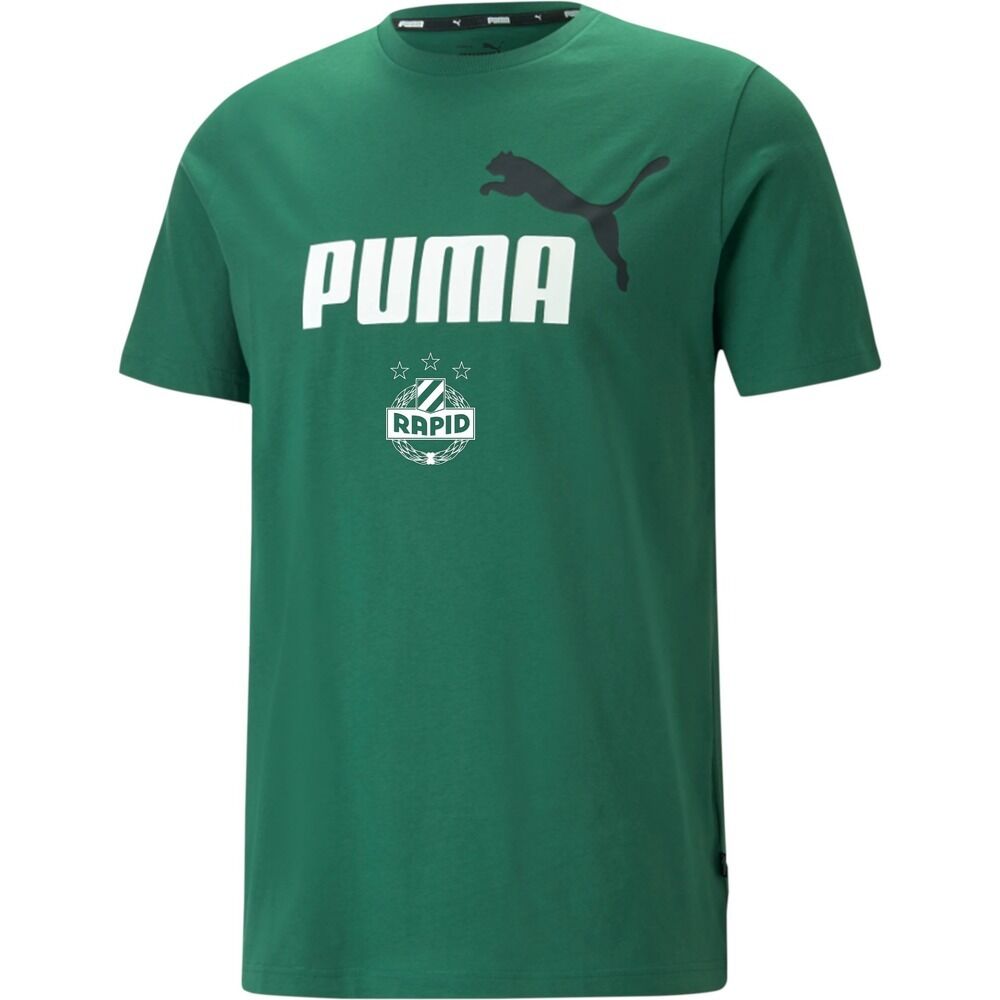 Puma Sk Rapidien Logo T-Shirt - Adulto - S;l - Verde