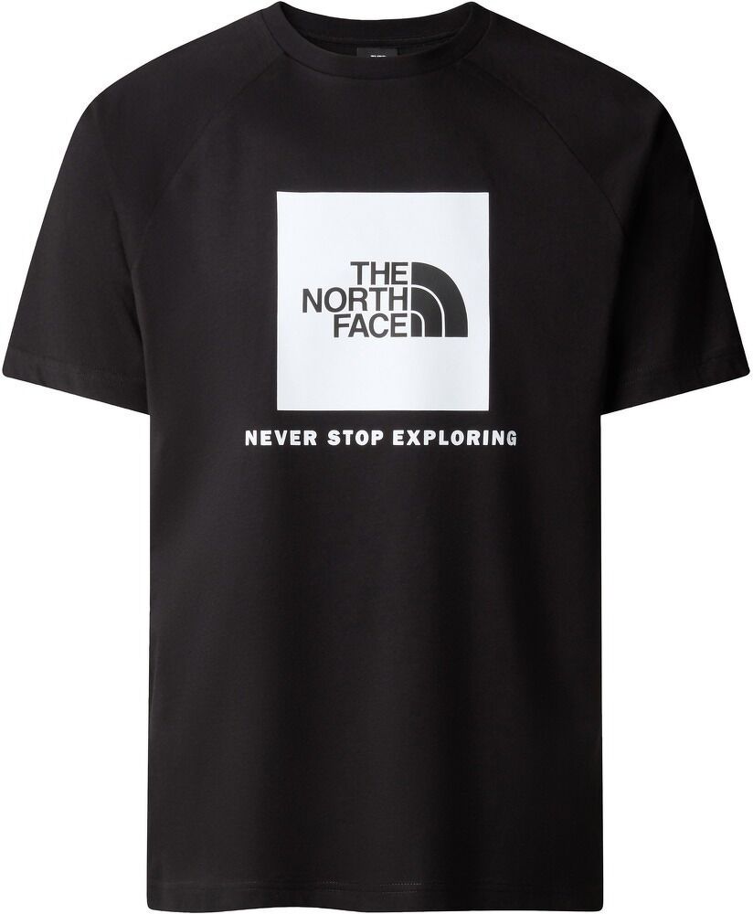 The North Face Raglan Redbox Tee - Uomo - M;s;xl;l - Nero