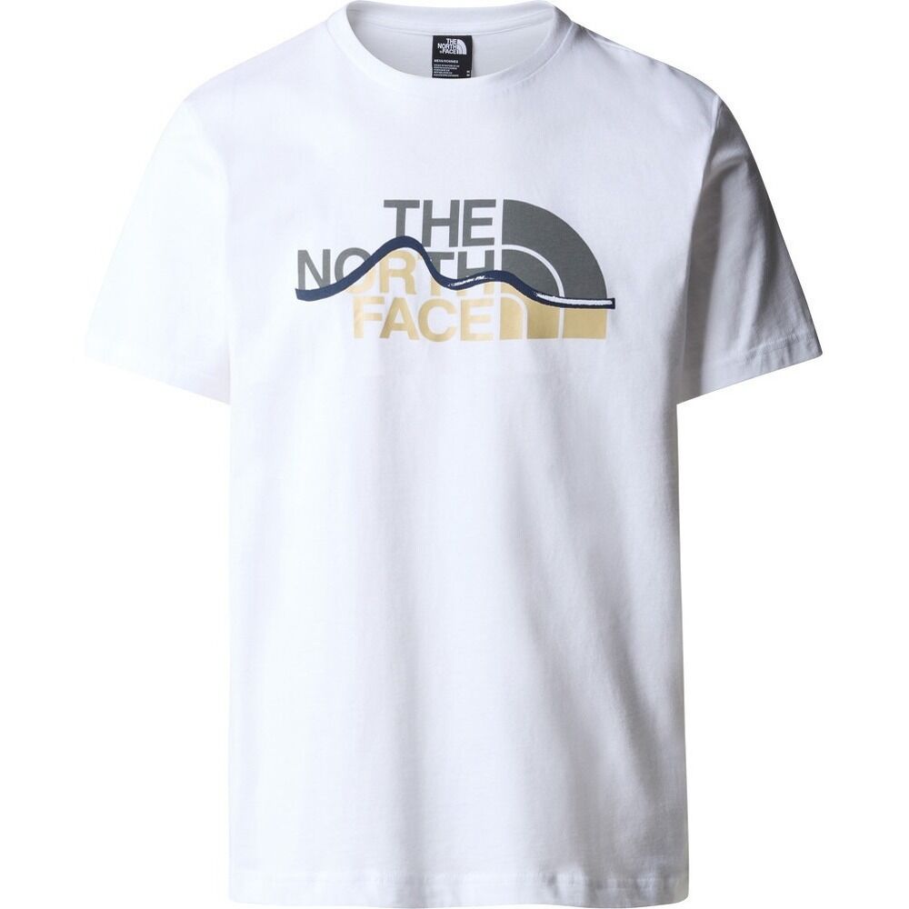 The North Face Mountain Line Tee - Uomo - L;xl;m;s - Bianco