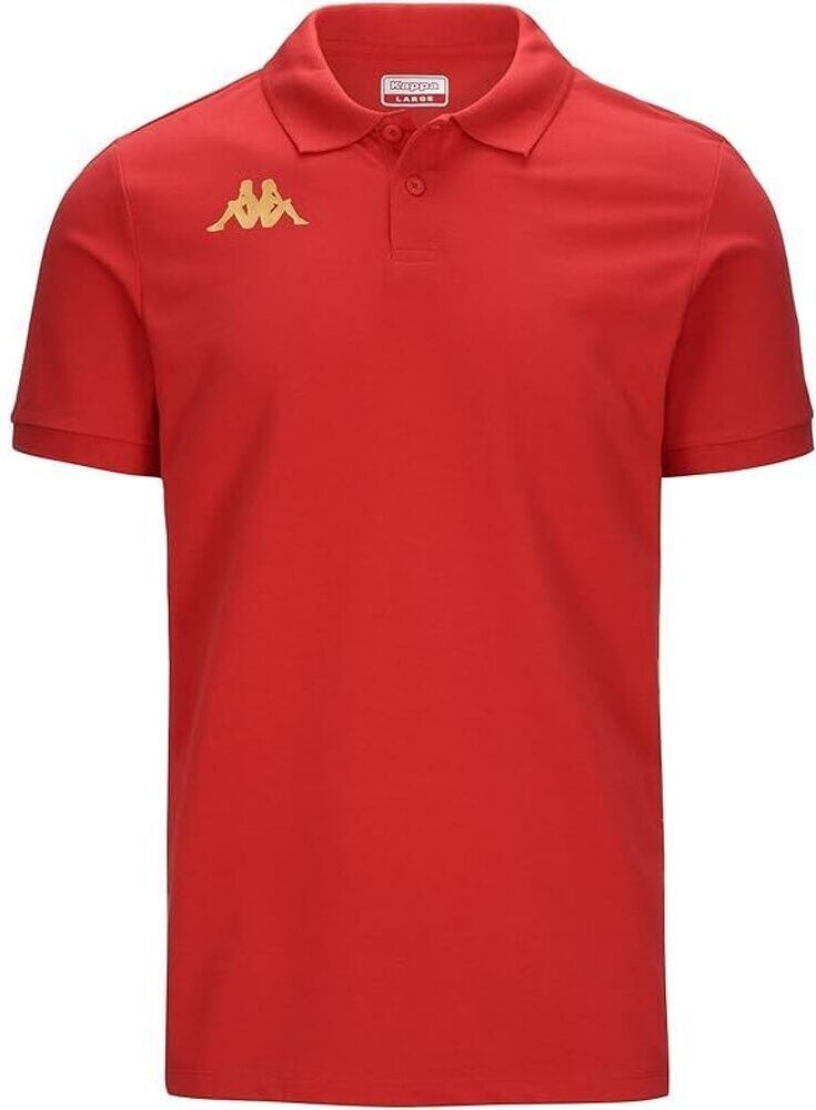 Kappa Ssc Bari Polo 2023/24 - Adulto - L;s;m - Rosso