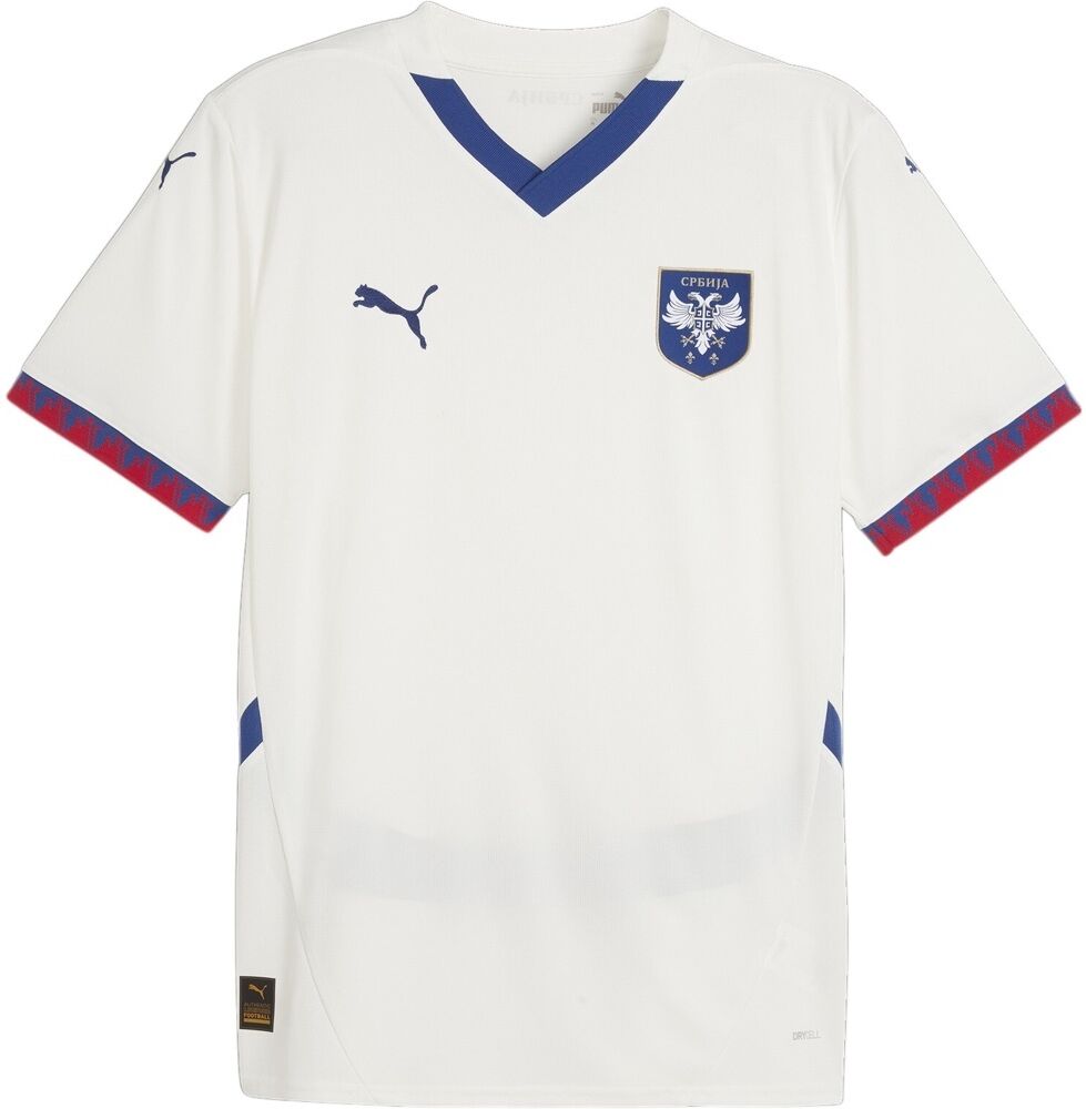 Puma Maglia Away Euro 2024 Serbia - Adulto - S;xl;2xl;l;m - Bianco