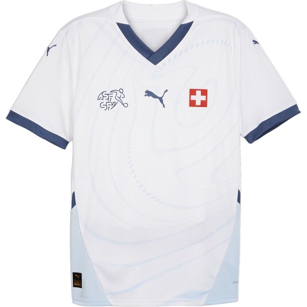 Puma Maglia Away Euro 2024 Svizzera - Adulto - S;2xl;l;xl;m - Bianco