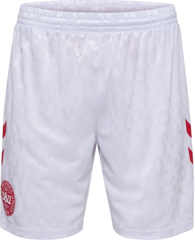 Hummel Danemark Pantaloncini Home 2024 - Adulto - S;m;l;xl;2xl - Bianco