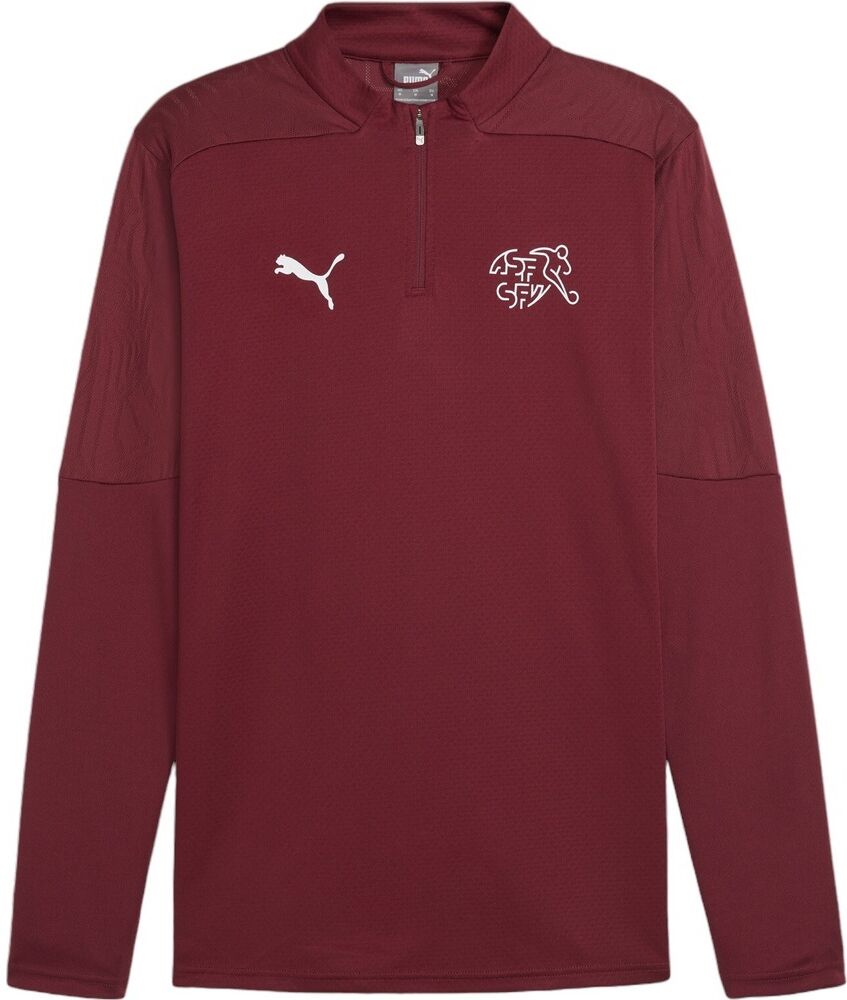 Puma Svizzera Halfzip Felpa - Adulto - L;xl;2xl;m - Rosso