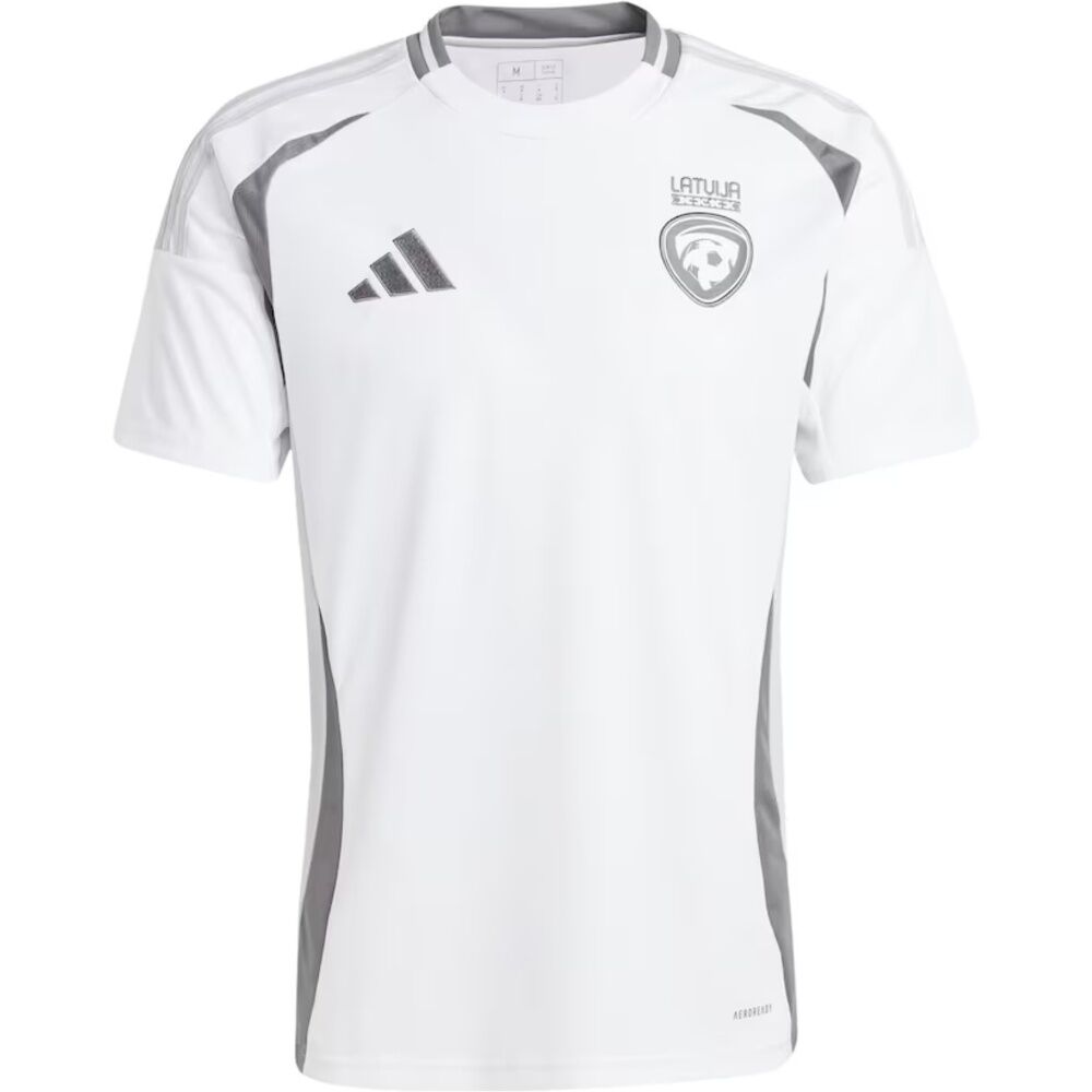 adidas Adidas Lettonie Maglia Away Euro 2024 - Adulto - Xs;3xl;s;m;xl;l - Bianco