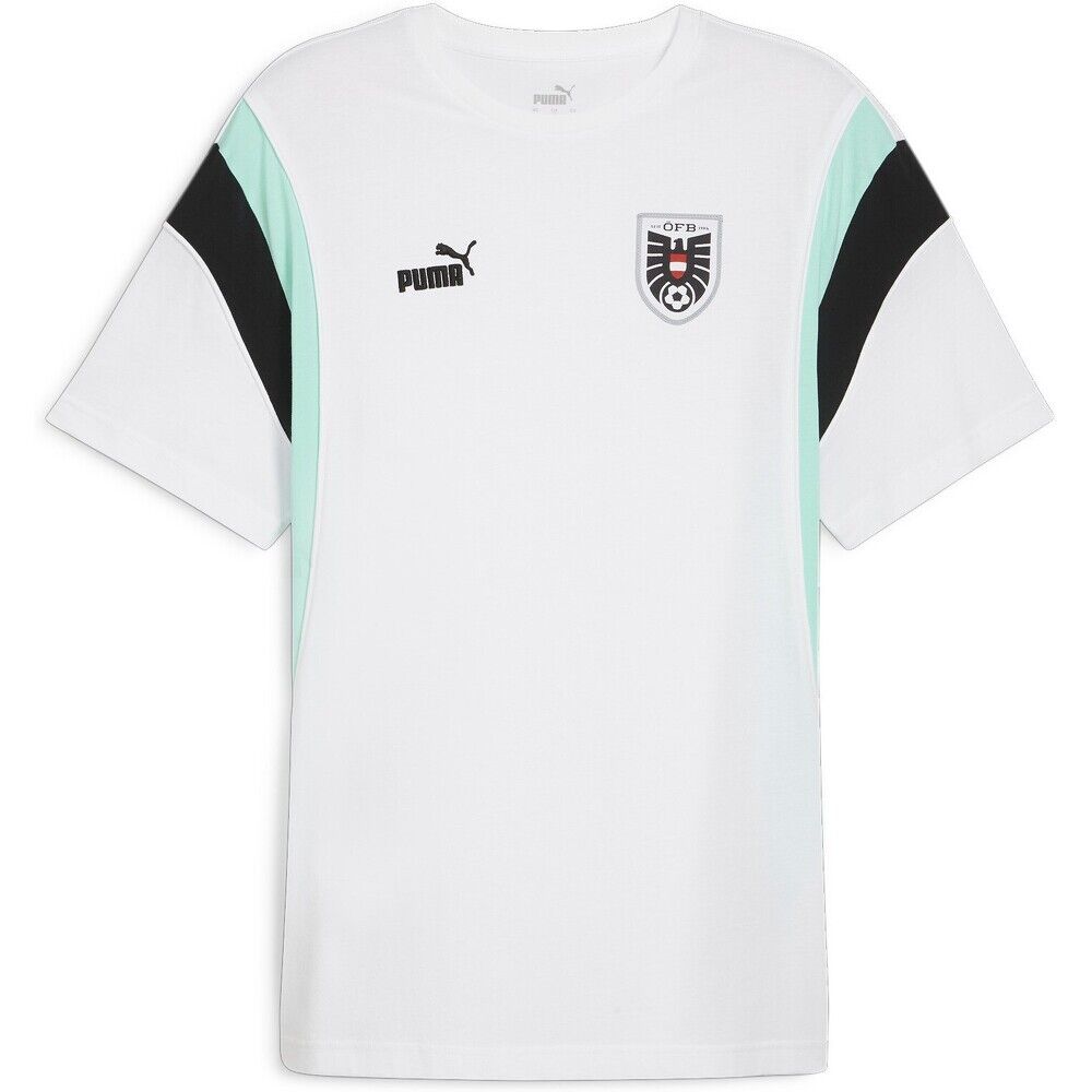 Puma T-Shirt Ftblarchive Austria - Adulto - S;m;l;xl;2xl - Bianco