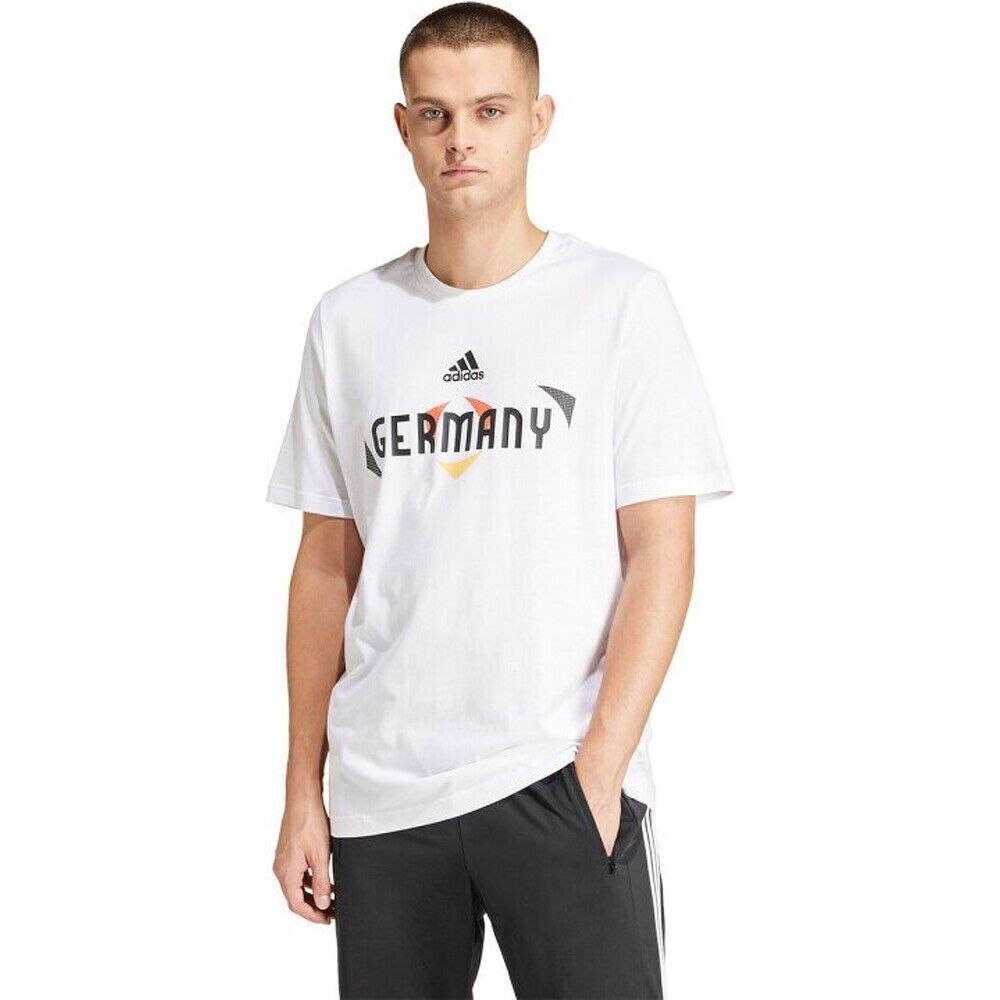 adidas T-Shirt Germania Uefa Euro24 - Adulto - S;xl;l;m - Bianco