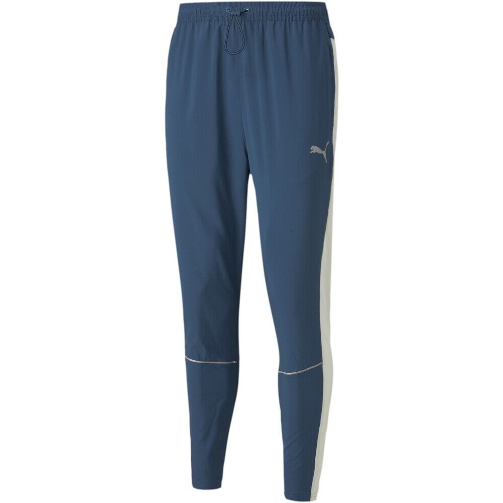 Puma Pantaloni Da Running Tapered Intense - Uomo - 2xl;s;l - Blu