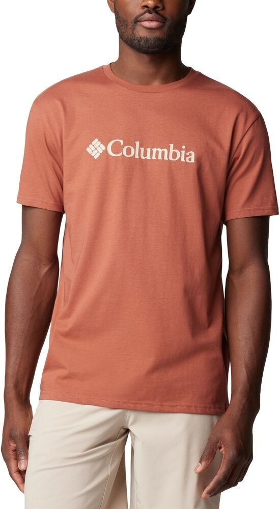 Columbia Csc Basic Logo Tee - Uomo - L;m;xl - Arancione