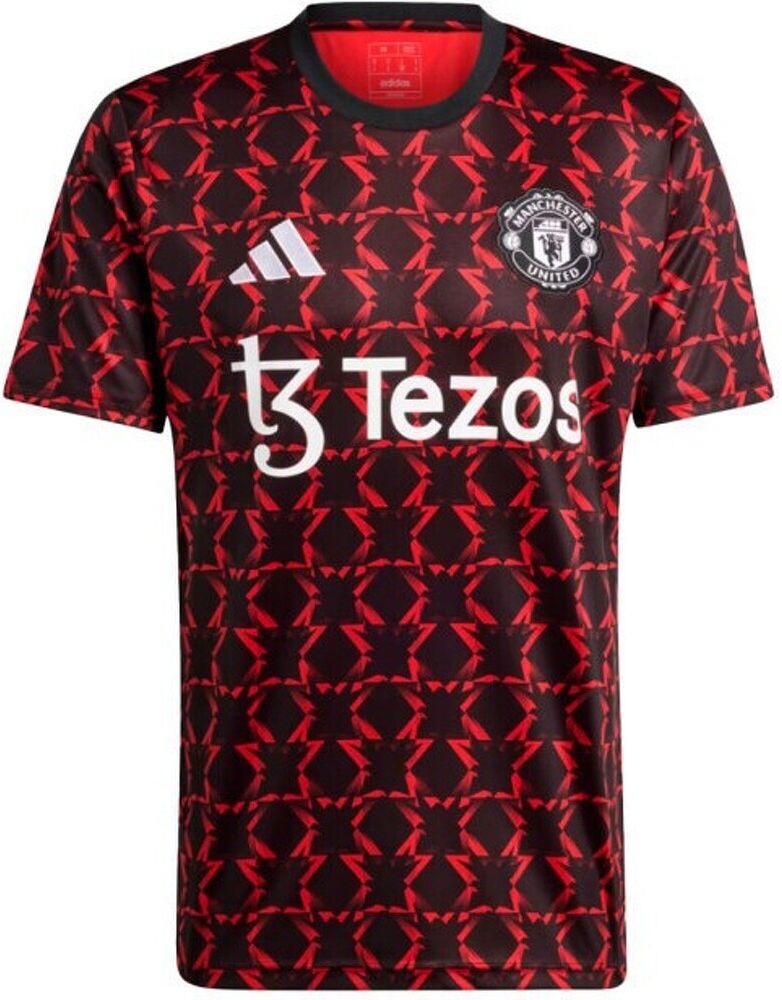 adidas Manchester United Pre Match 2024 2025 - Adulto - Xs;xl;s;m;l - Nero