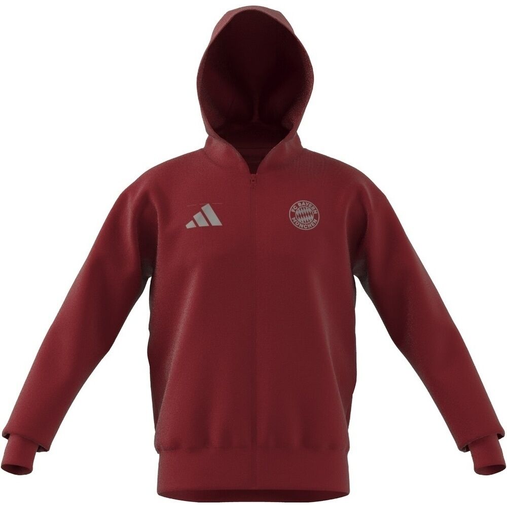 adidas Giacca Da Tuta Bayern Monaco Anthem 2024/25 - Uomo - Xs;2xl;3xl;xl;s;m;l - Rosso