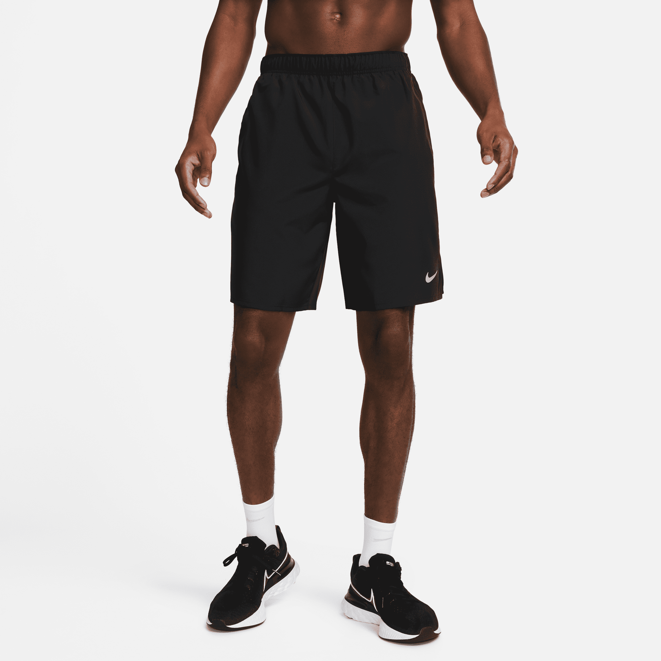 nike shorts versatili non foderati dri-fit 23 cm  challenger – uomo - nero