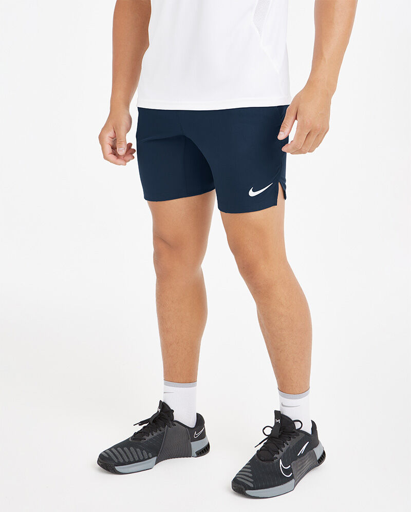 Nike Pantaloncini Team Blu Navy Uomo 0412NZ-451 2XL