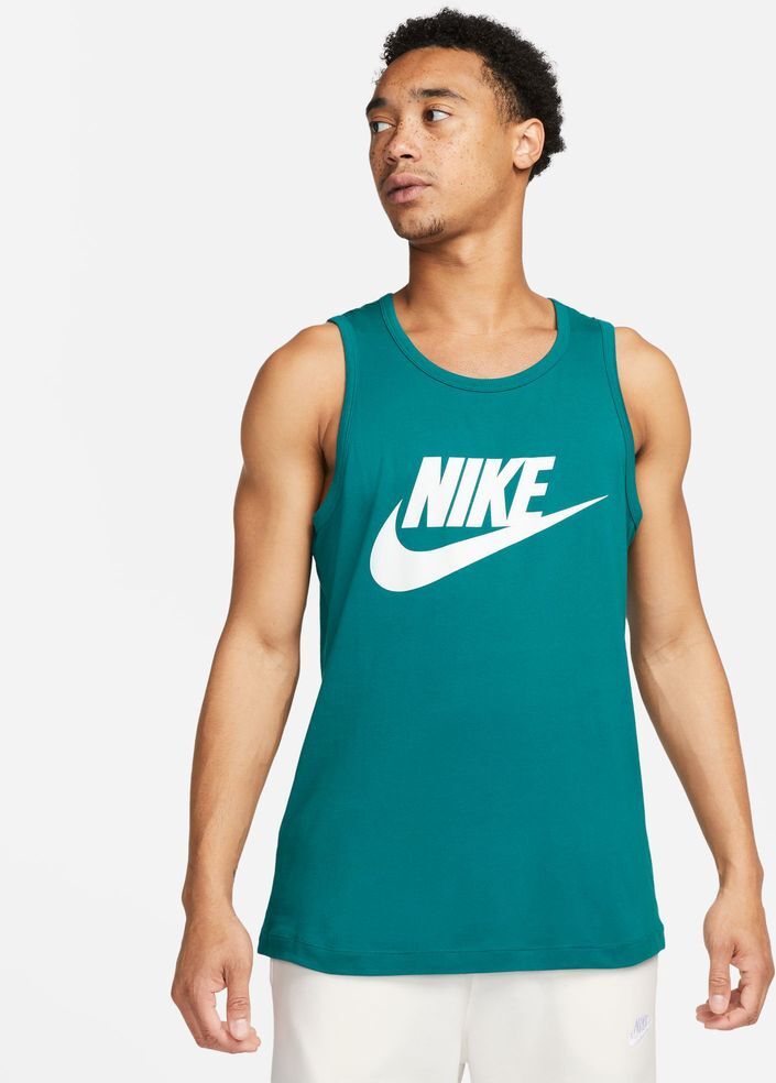 Nike Canotta Sportswear Verde Uomo AR4991-381 S