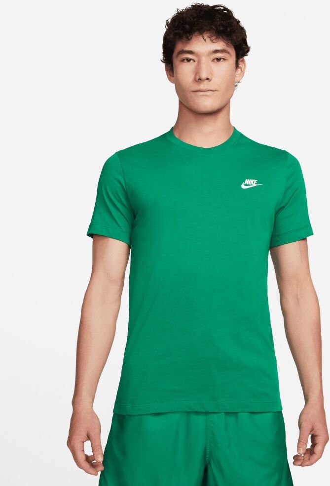 Nike Maglietta Sportswear Club Bottiglia Verde Uomo AR4997-365 XS