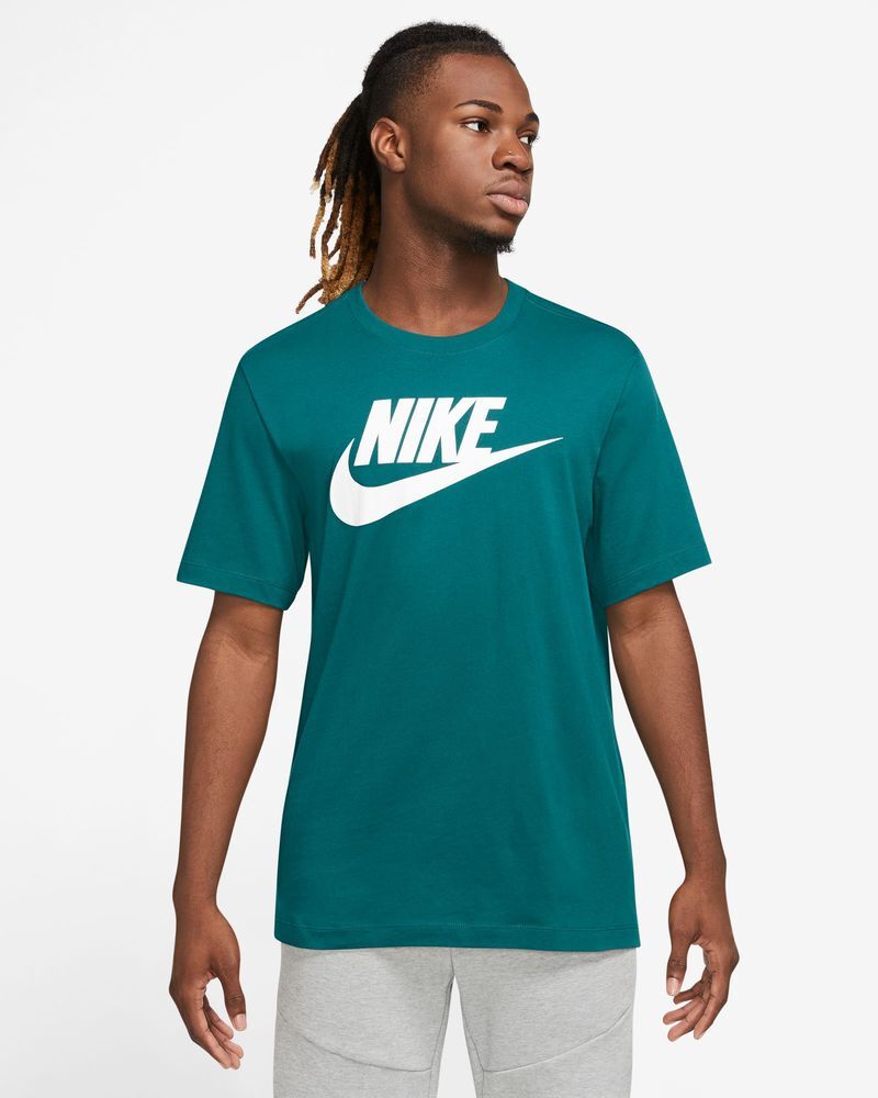 Nike Maglietta Sportswear Verde acqua Uomo AR5004-381 S