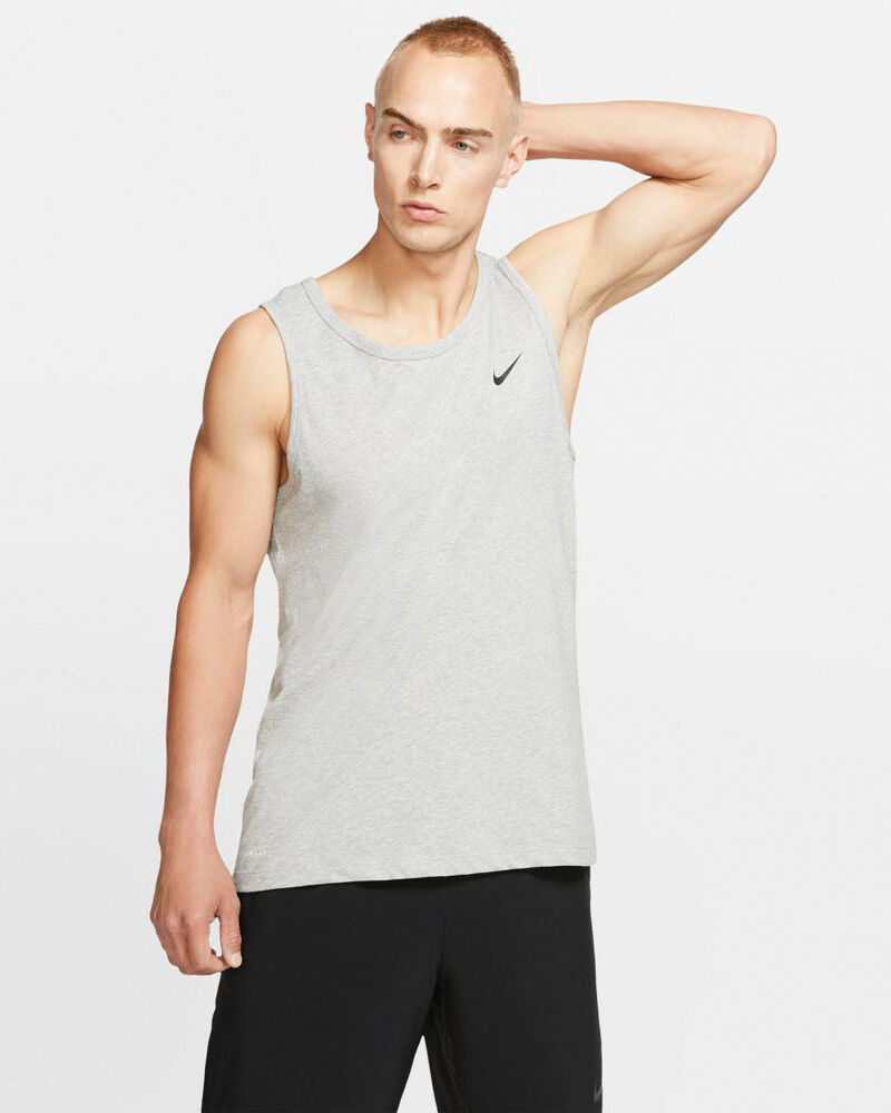 Nike Canotta Dri-FIT Grigio per Uomo AR6069-063 XL