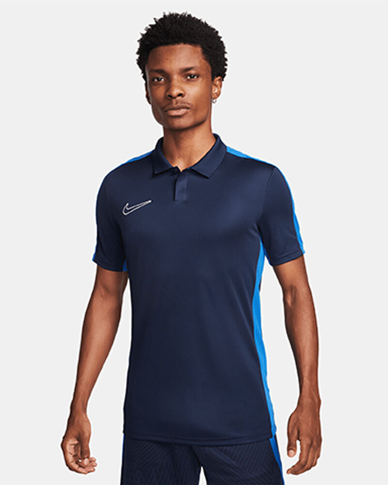 Nike Polo Academy 23 Blu Navy e Blu Reale per Uomo DR1346-451 S