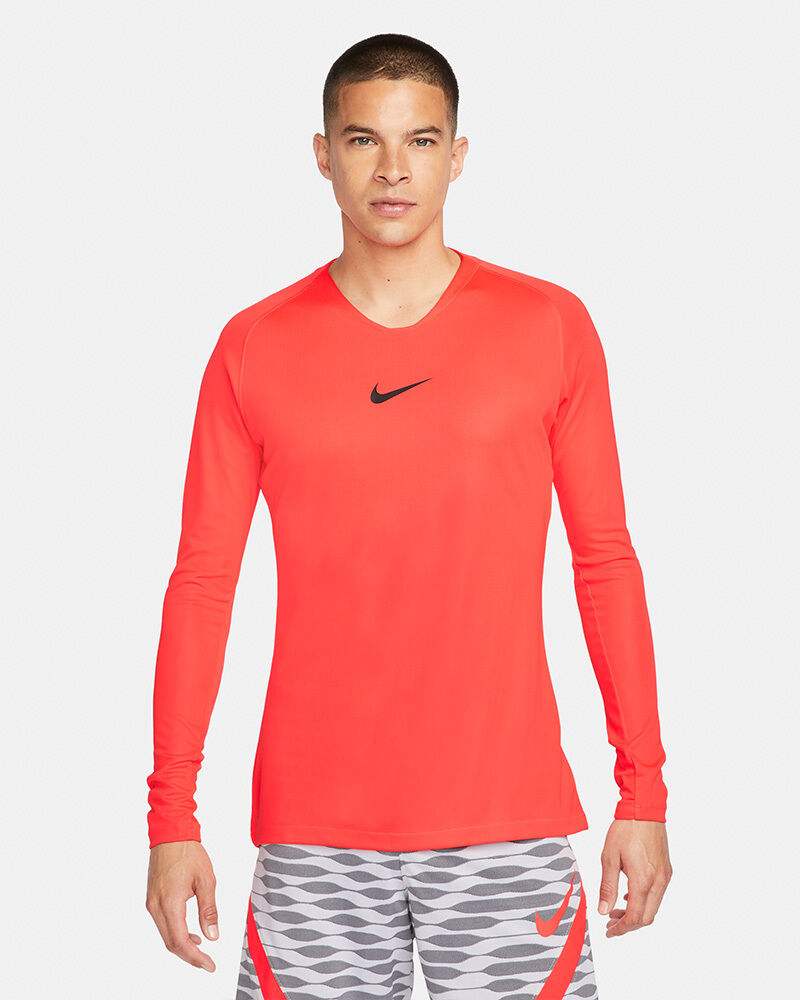 Nike Maglia Tight Fit Park First Layer Rosso Crimson per Uomo AV2609-635 2XL